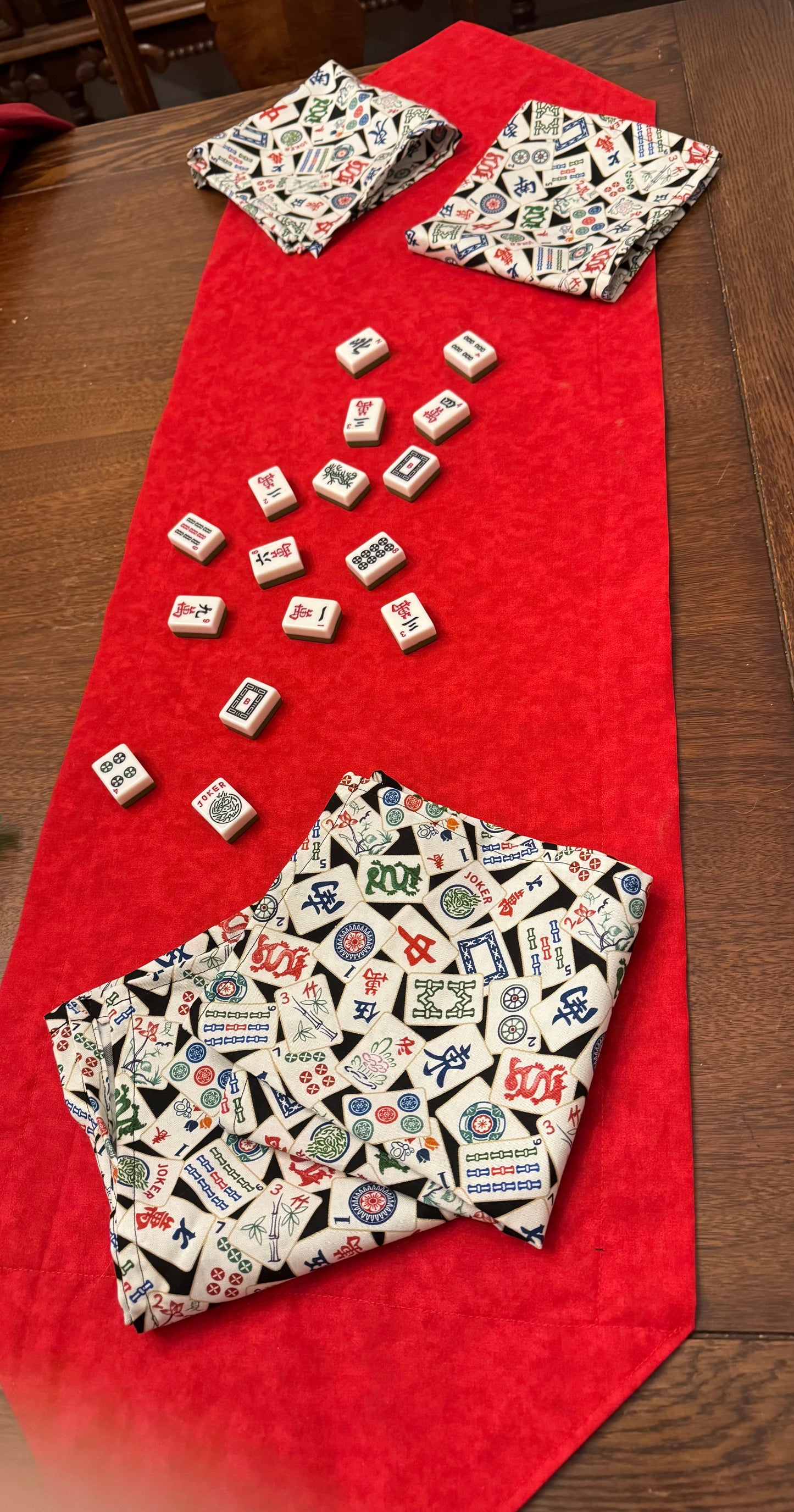 MahJong Napkins Mah Jongg Great gift for your MahJongg loving friends!