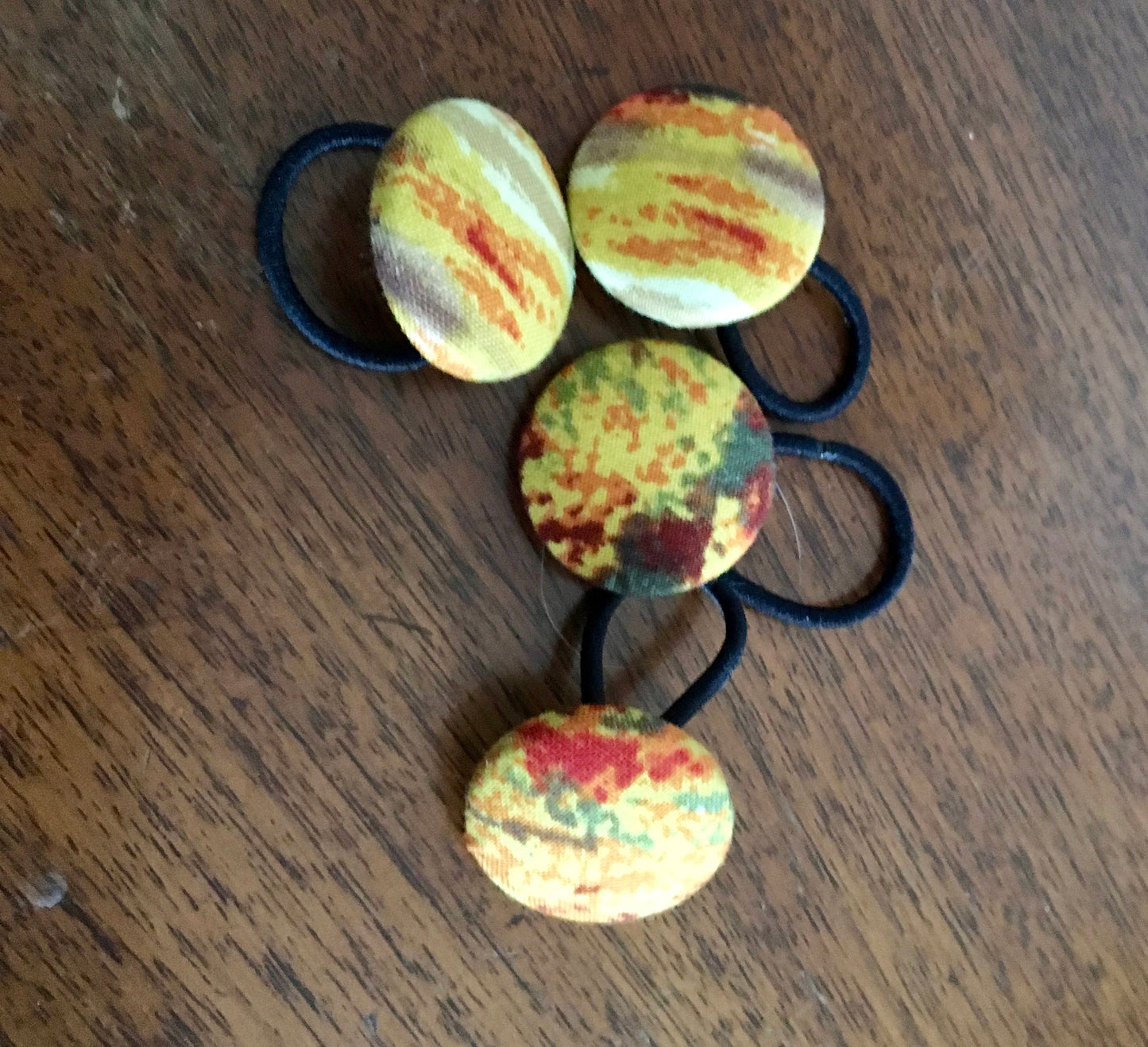 Bright Autumn Scenic Print Fabric Napkins with Napkin holders