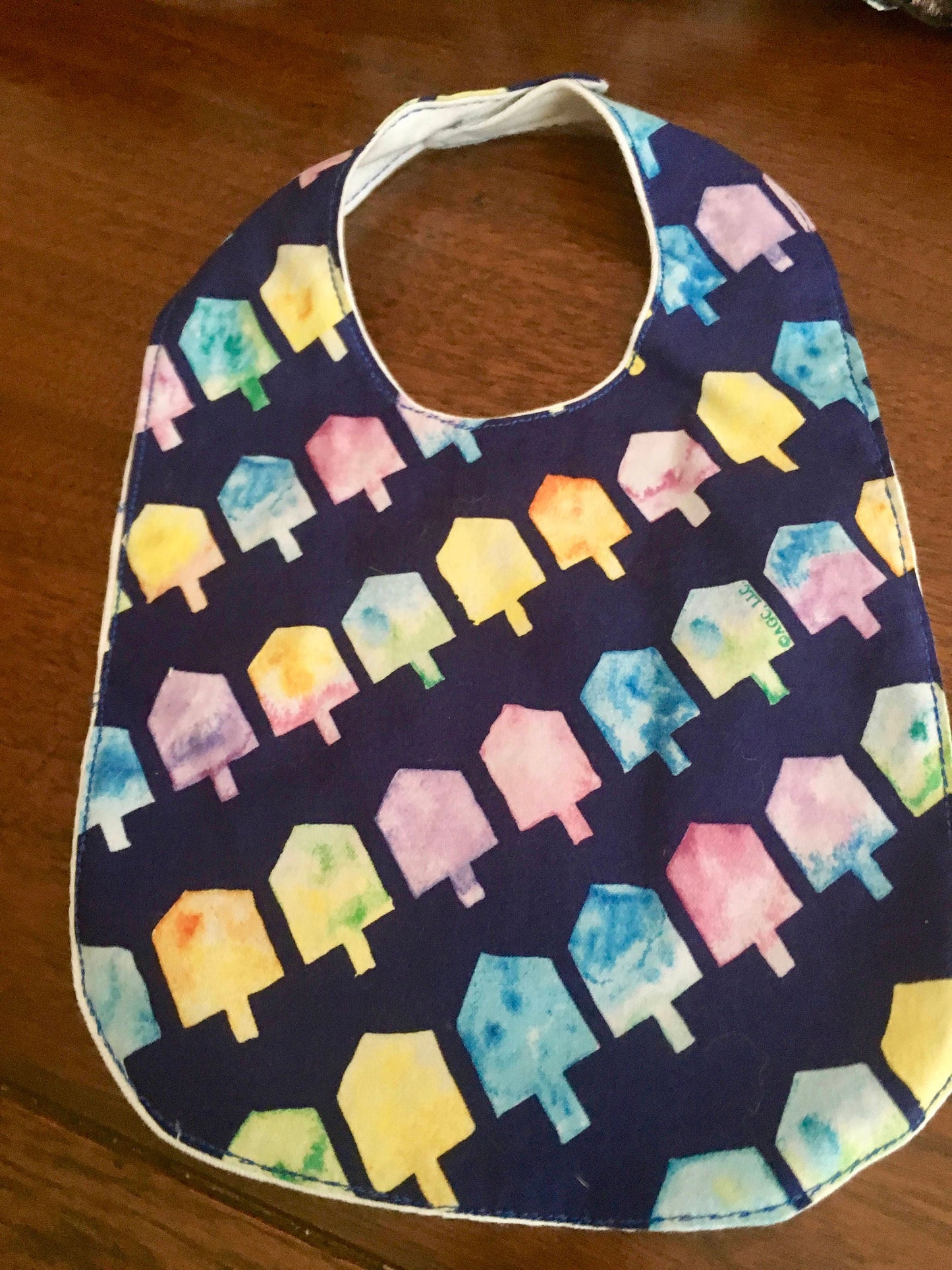 Jewish Holiday Baby Bibs set of 3 Rosh Hashana, Sukkot, Chanukah