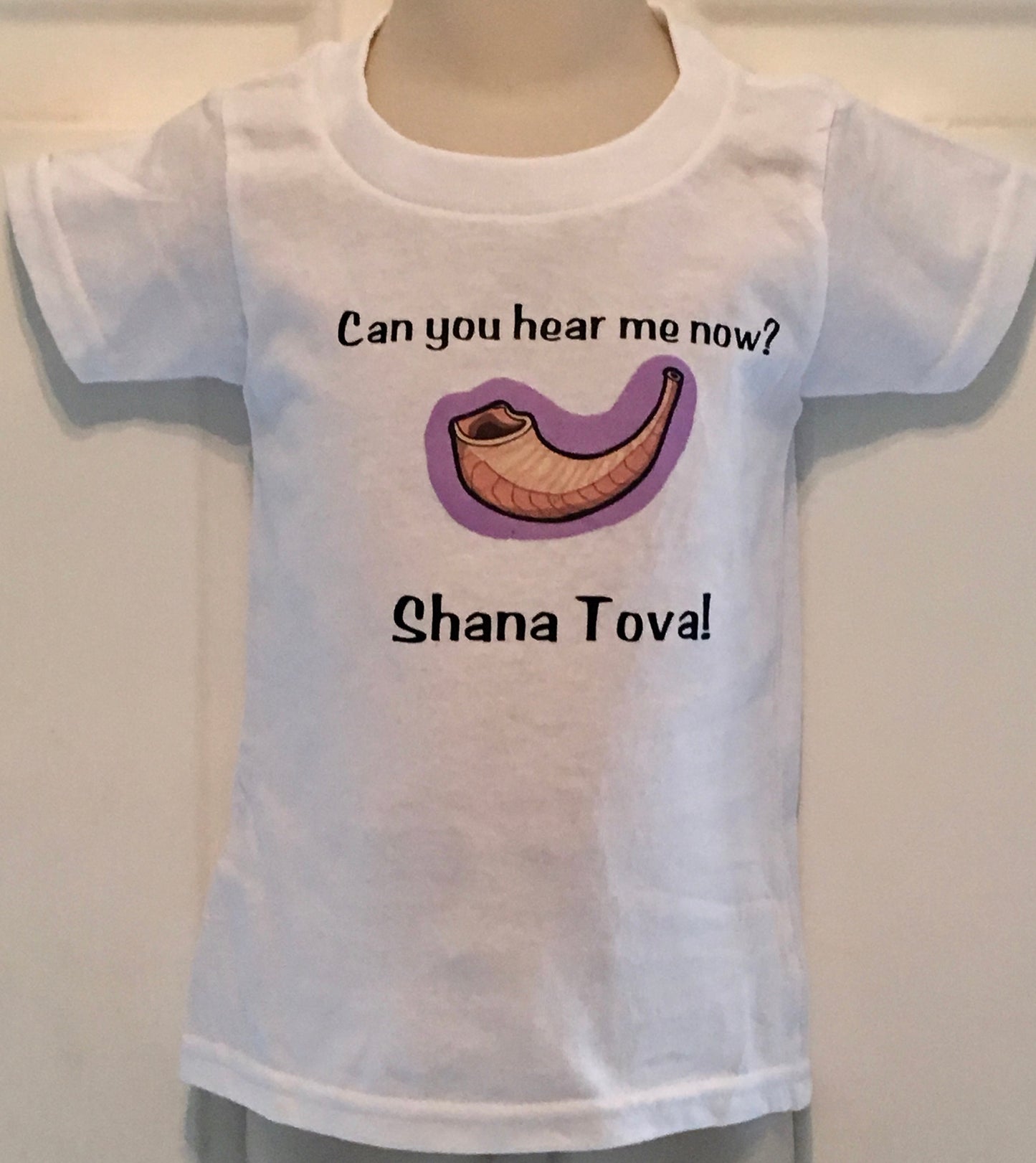 Rosh Hashana Toddler t-shirt Shofar High Holidays