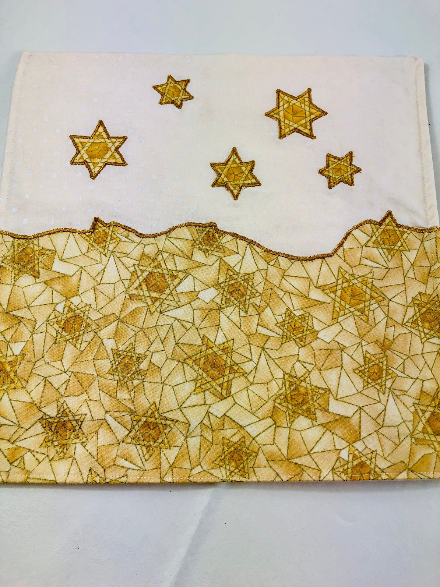 Beautiful Matzah Cover and Afikomen set for Passover