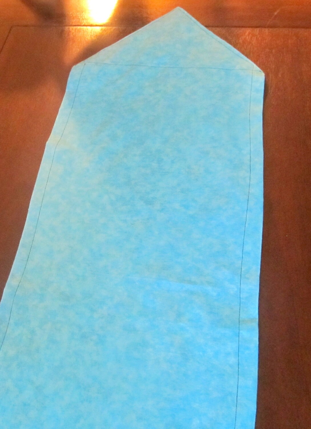 Chanukah Table Runner reversible dreidels