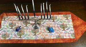 Chanukah Hanukkah Table Runner