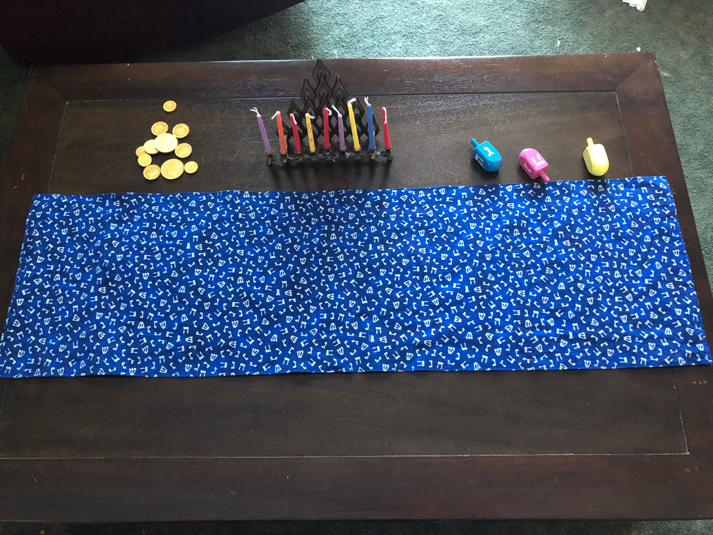 Chanukah Hanukkah Table Runner