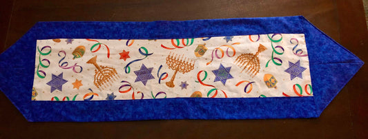 Chanukah HanukkahTable Runner Reversible