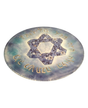 Matzah Cover for Passover Hand Dyed and Painted