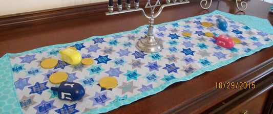 Chanukah Hanukkah Table Runner
